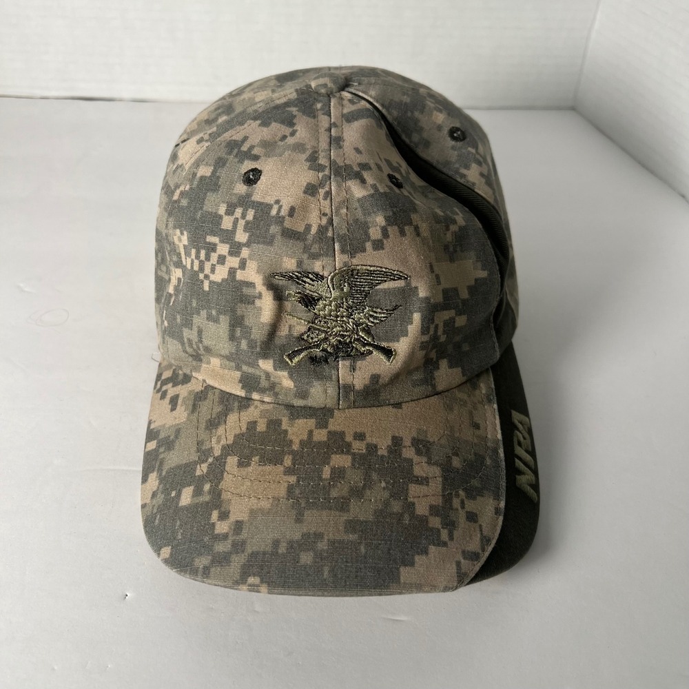 NRA Authentic‎ Gear Digital Camo Baseball Cap Adjustable Strap Made in USA
